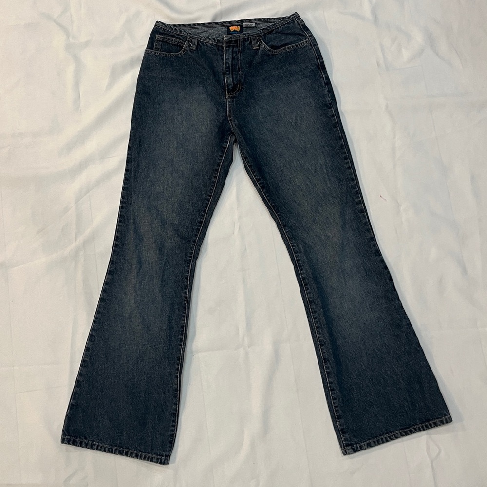 y2k vintage denim boot cut Women's Jeans